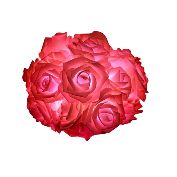 Lichtermeer aus Rosen